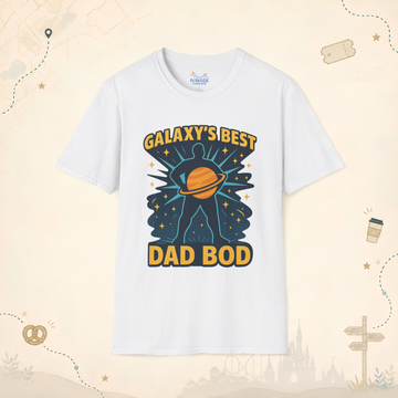 Galaxy’s Best Dad Bod Park Dad Shirt – Funny Theme Park Dad Tee