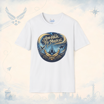 aim high, fly magical - tee shirt