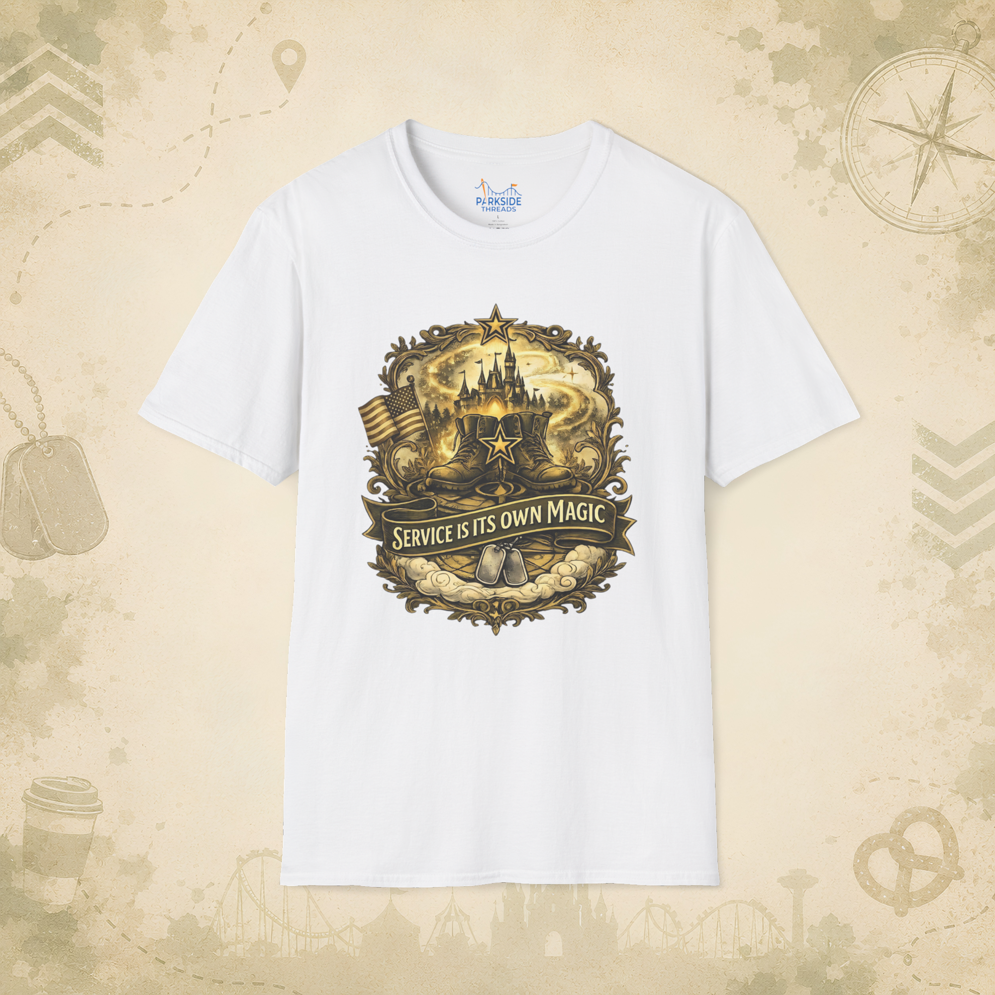 Service Is Its Own Magic Army Shirt