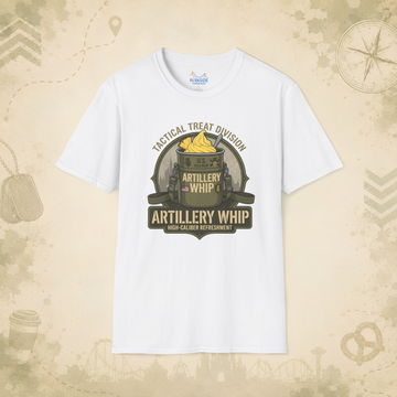 Artillery Whip Army Snack Shirt – Funny Military Theme Park Tee