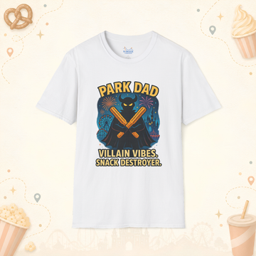Park Dad Villain Vibes Snack Destroyer Shirt – Funny Theme Park Dad Tee