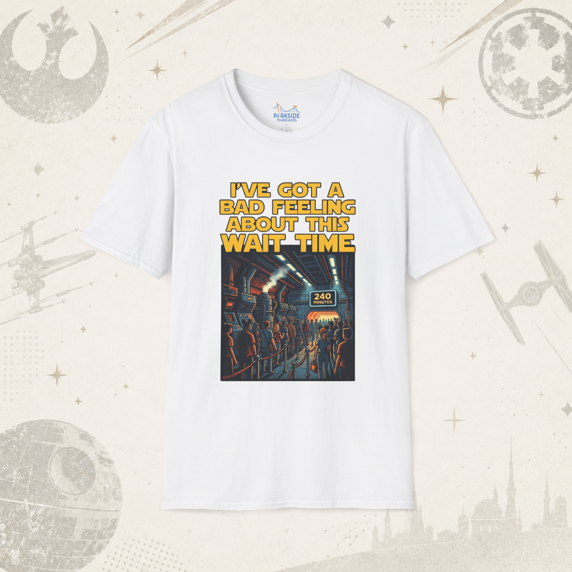 Bad Feeling About This Wait Time Theme Park Shirt