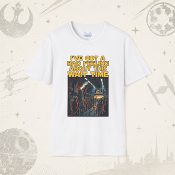 Bad Feeling About This Wait Time Theme Park Shirt