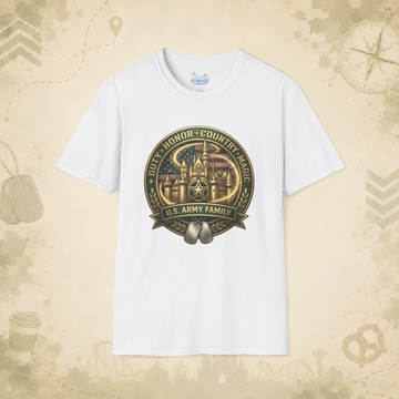 Duty Honor Country Magic Army Family Shirt