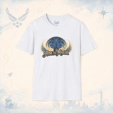Aim for Magic Air Force Inspired Theme Park T-Shirt