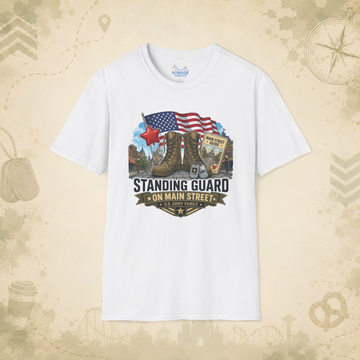 Standing Guard on Main Street Army Family Shirt