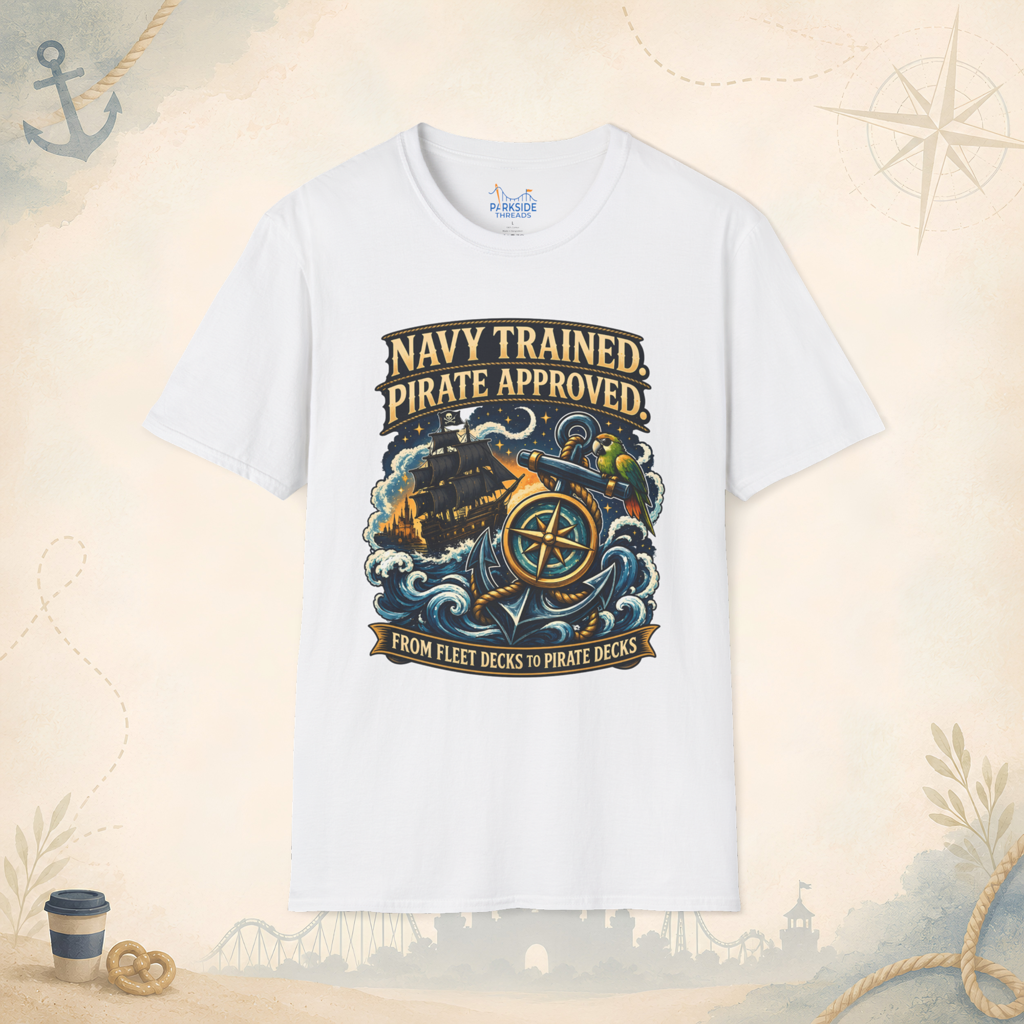 Navy Trained Pirate Approved Shirt
