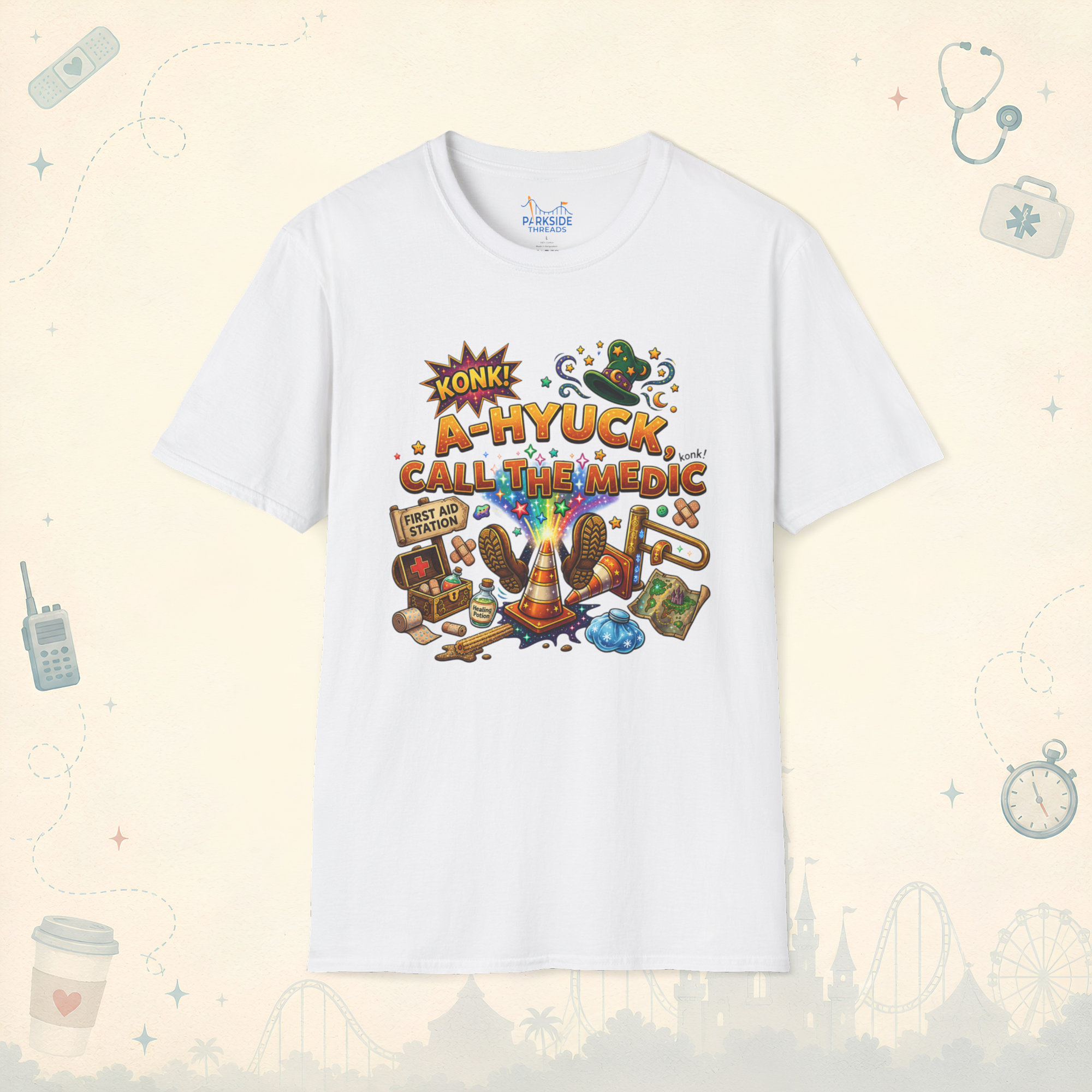 A-Hyuck Call the Medic Funny EMS First Responder T-Shirt