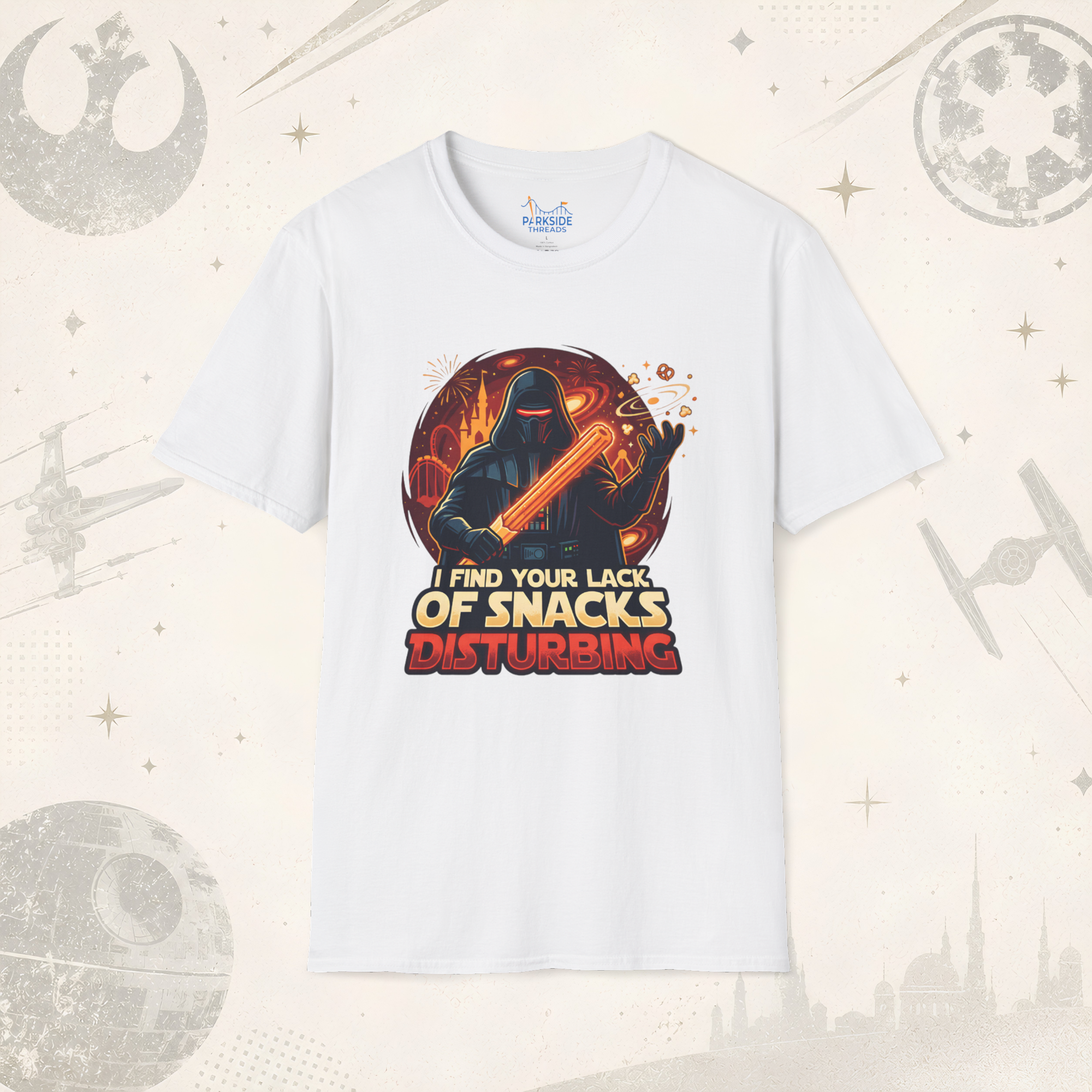 Lack Of Snacks Disturbing Park Dad Shirt – Star Wars Inspired Tee