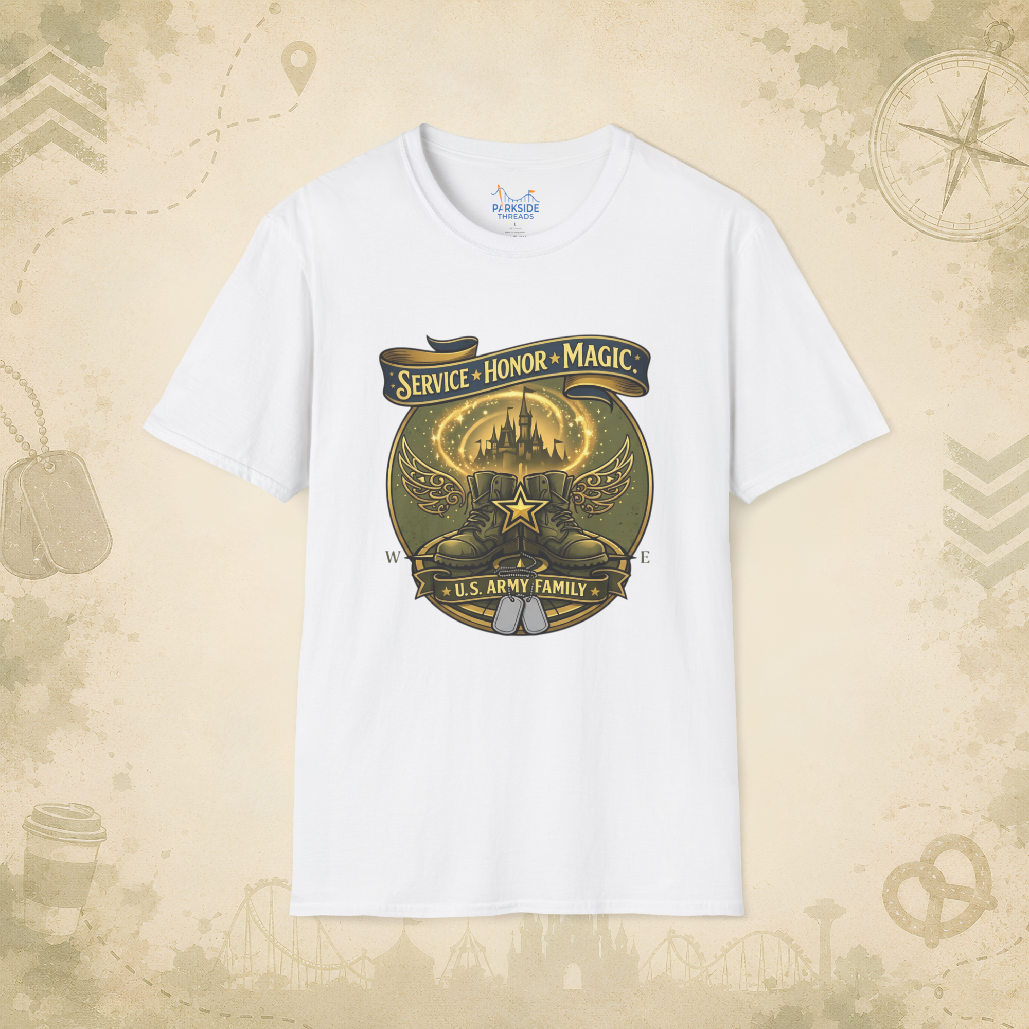 Service Honor Magic Army Family Shirt