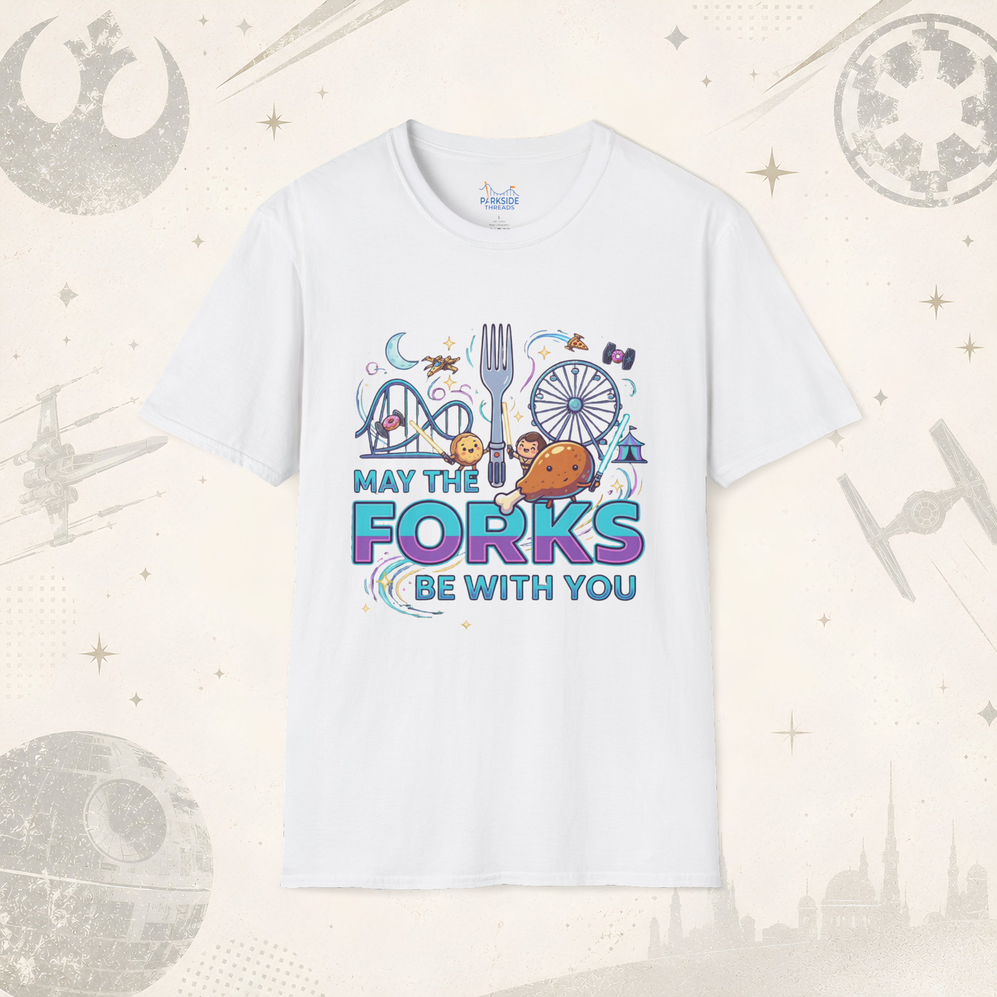 May The Forks Be With You Shirt – Star Wars Inspired Snack Tee