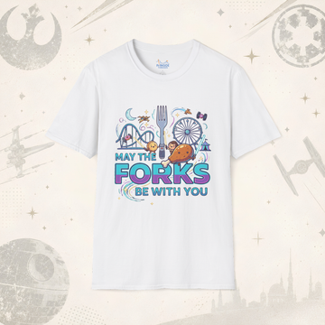 May The Forks Be With You Shirt – Star Wars Inspired Snack Tee