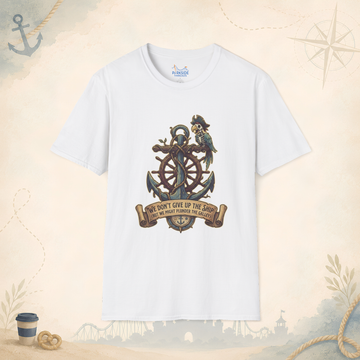 Navy Veteran Theme Park Shirt – Don’t Give Up the Ship