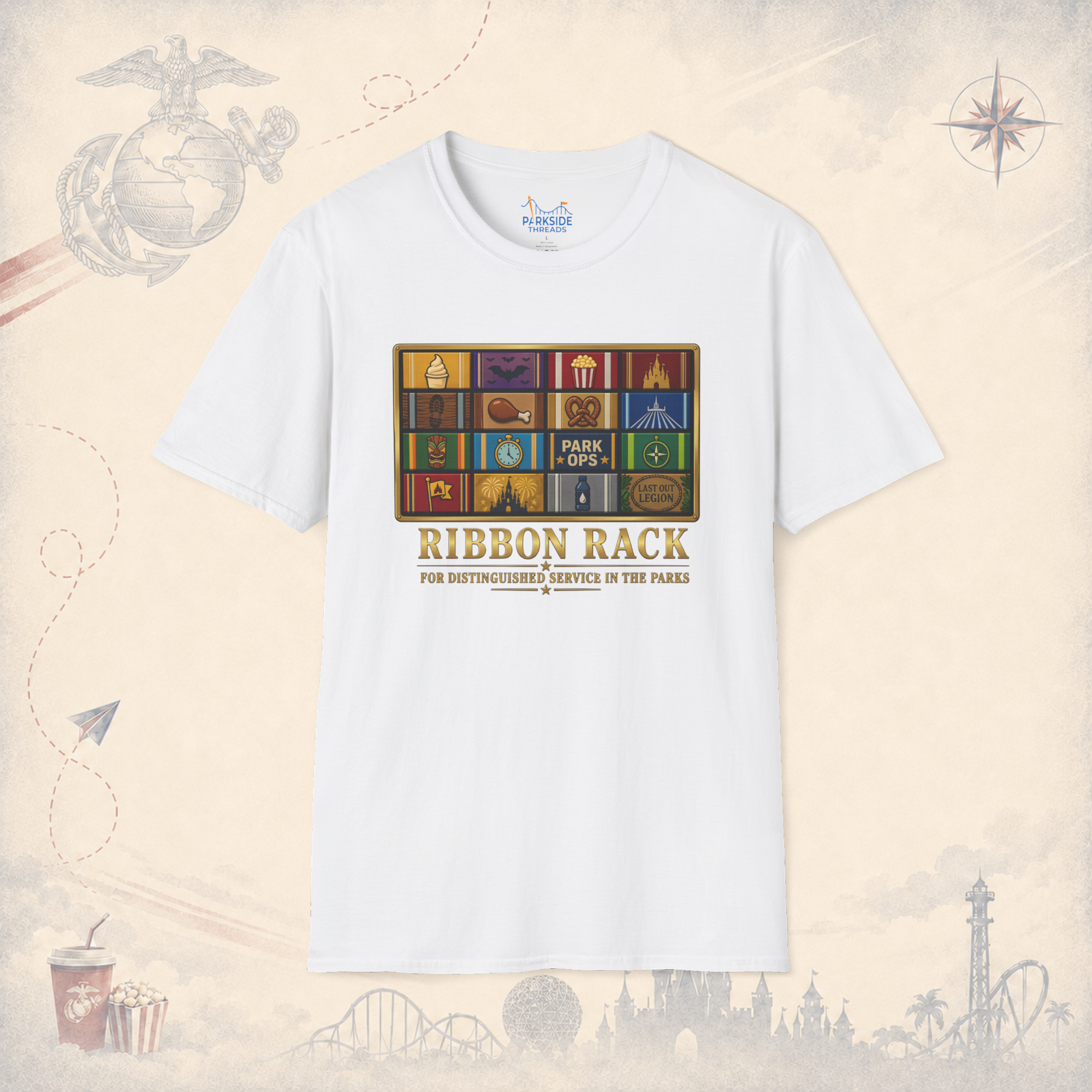 Ribbon Rack Marine Family Shirt